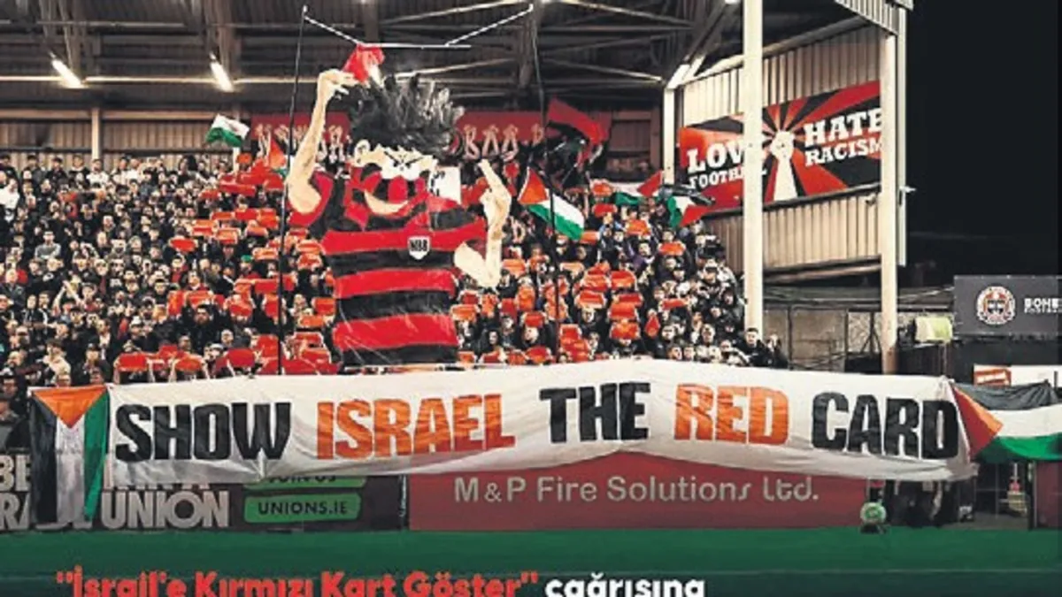 Bohemians’tan tarihi hamle: İsrail’in UEFA ve FIFA üyeliği askıya alınsın talebi