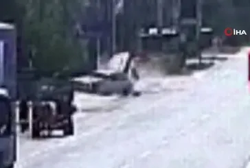 Kırklareli'ndeki feci kaza kamerada: 2 ölü!
