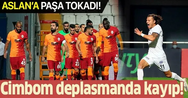 Aslan’a Paşa tokadı! Galatasaray deplasmanda mağlup... MS: Kasımpaşa 1-0 Galatasaray