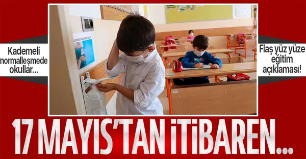 Kademeli normalleşme takviminin ardından MEB'den flaş yüz yüze eğitim açıklaması!-1