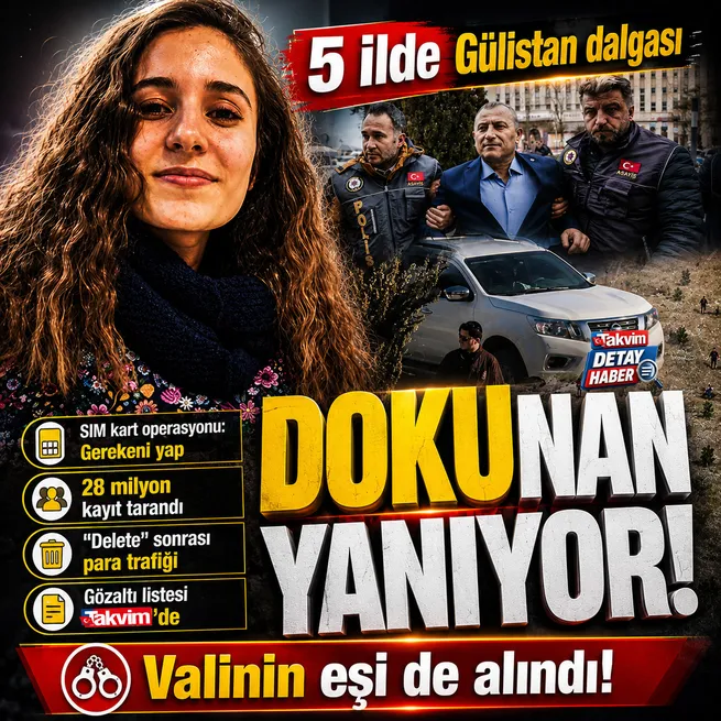Doktor bilişimci korucu! 5 ilde Gülistan Doku operasyonu: Tuncay Sonel’in eşi Handan Sonel de gözaltında!