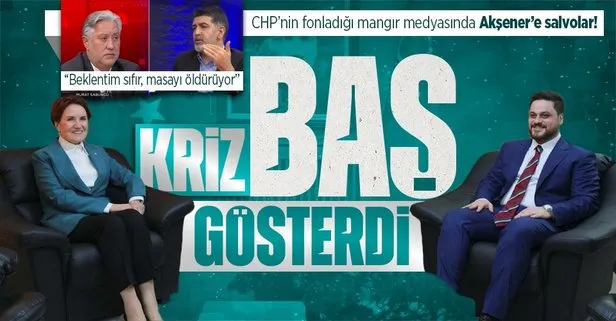 Kriz ’Baş’ gösterdi! CHP fondaşı mangır Halk TV’de Meral Akşener’e peş peşe salvolar: Beklentim sıfır, masayı öldürüyor