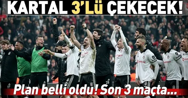 Beşiktaş son 3 maçı kazanarak devreyi 33 puanla bitirmek istiyor