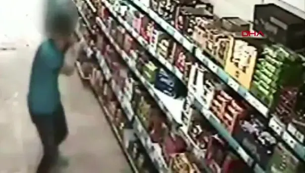 Genç kadına korkunç saldırı! O anlar güvenlik kamerasında