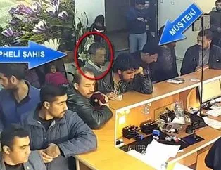Noterde şok görüntü! Kameraya takıldı