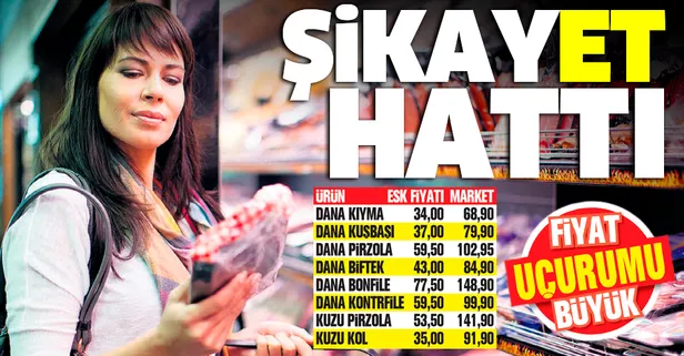 Kasap ve marketlerde kırmızı et fiyatları baş döndürdü: Fiyat uçurumu büyük