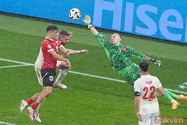 EURO 2024’e Türk damgası! Avusturya şaşkına döndü dünya Bizim Çocuklar’ı konuşuyor: Gordon Banks misin be Mert Günok - 8