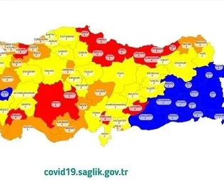 Korona risk haritası: Düşük, orta, yüksek riskli iller hangileri?