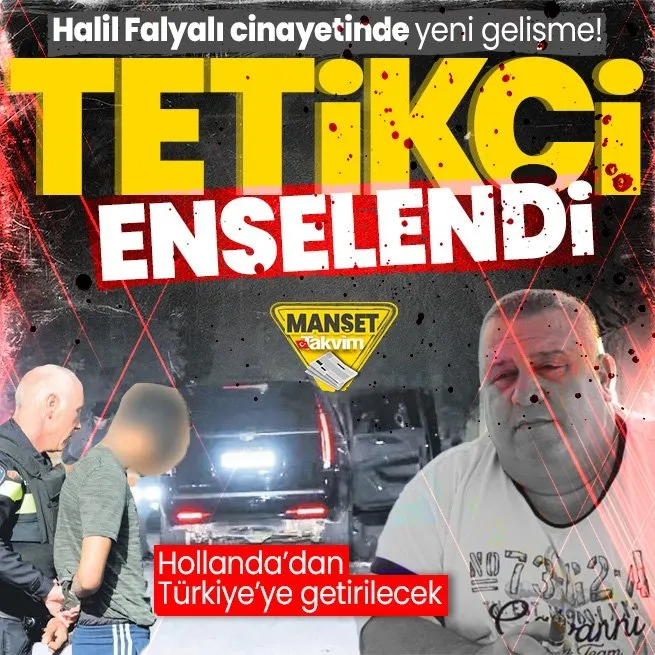 Falyalı suikastinin sır tetikçisi Hollandanın Zoetermeer kasabasında yakalandı! İhbarı bölgedeki Türkler yaptı