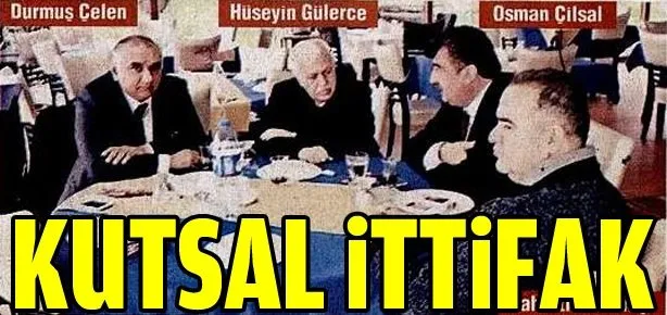 Paralel örgüt ile CHP itifak örgüt!