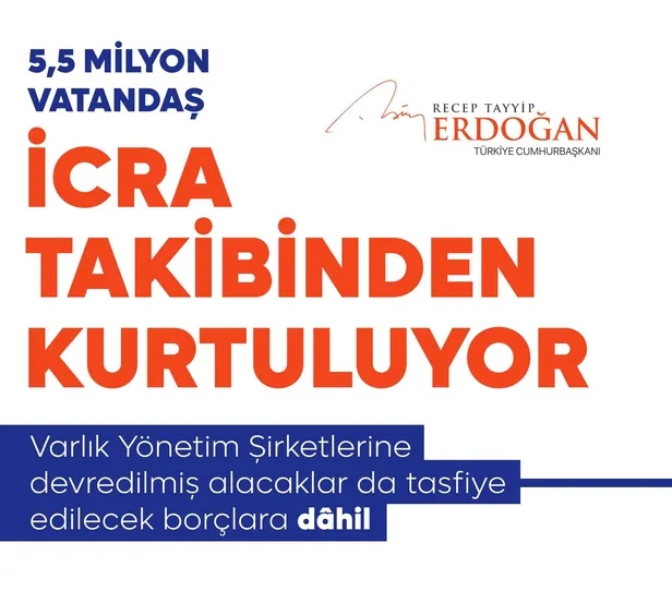 Başkan Erdoğan'ın talimatı sonrası 30 milyar liralık borç siliniyor: 5.5 milyon vatandaş 10 milyon dosya-4