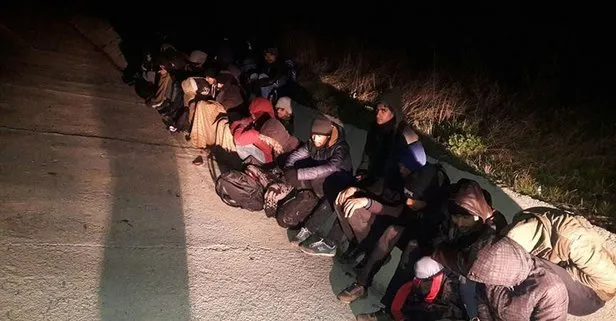 Sınırı geçmek üzereyken yakalandılar! Kırklareli’de kaçak göçmen operasyonu