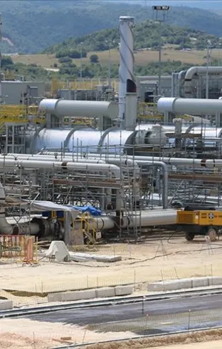 TürkAkım alım terminalinin yüzde 95'i tamamlandı