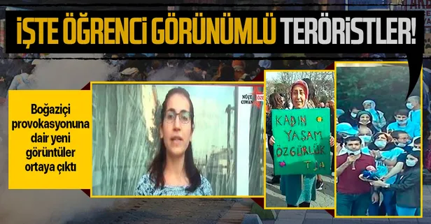 Boğaziçi Üniversitesi'ndeki eylemlere katılan teröristlerin yeni görüntüleri ortaya çıktı