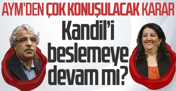 Son dakika: Anayasa Mahkemesi HDP'nin kapatılmasına ilişkin iddianameyi iade etti