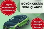 KUMSmall AVM Kampanyası çekiliş sonucu: 1 talihliye Opel Mokka e-Ultimate 2023 model otomobil