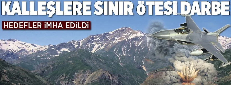 Terör örgütü PKK’ya sınır ötesi darbe!