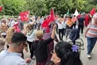 Eskişehir’de Yörük Yürüyüşü! Mehteranı görünce çocuk gibi sevindi