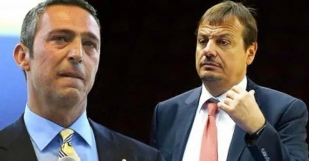 Fenerbahçe başkanı Ali Koç, Ergin Ataman’a sert sözlerle yüklendi: Özür beklemesi arsızlık