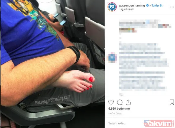 Uçakta öyle bir şey yaptı ki... Uçakta utandıran yolcular ve olaylar - 50