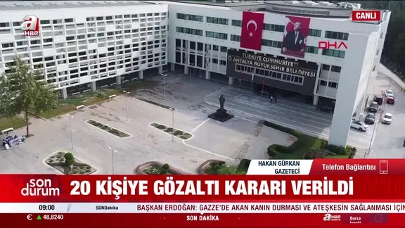 Antalya Belediyesi'ne hafriyat soruşturması