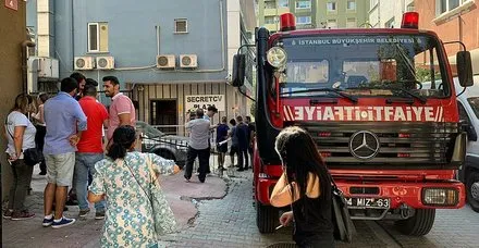 Ataşehir'de iş merkezinde yangın paniği