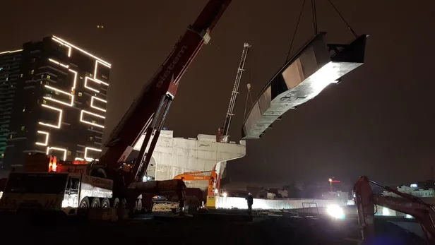 İstanbul'da, 874 metre uzunluğunda kavşak viyadüğü yapılıyor-5