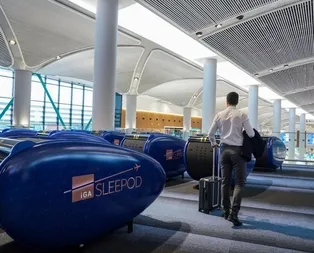 İstanbul Havalimanında sleepod uygulaması! İGA duyurdu!