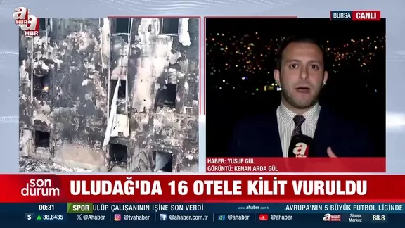 Uludağ’da 16 otelin ruhsatı ve turizm belgesi iptal edildi!