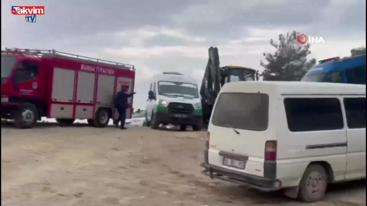 Bursa'da traktör şarampole yuvarlandı: 1 ölü