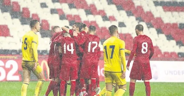 Ümit Milli takım zaferle bitirdi