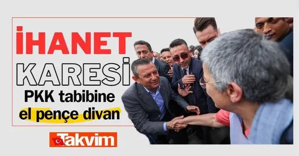 CHP’den 1 Mayıs’ta ihanet karesi! Özgür Özel ve İmamoğlu TSK’ya iftira atan PKK tabibi Şebnem Korur Fincancı ile yan yana