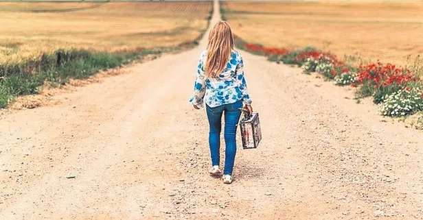 Kadın evi terk etti kusurlu bulundu