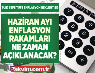 TÜİK TEFE TÜFE Haziran ayı enflasyon beklentisi yüzde kaç? Temmuz ayı kira artış oranı hesaplama!