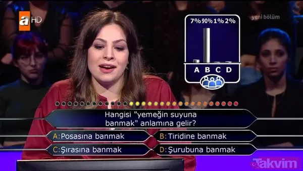 Kim Milyoner Olmak İster 801. son bölümde Fatih Sultan Mehmed sorusunu bilemeyince... - 12