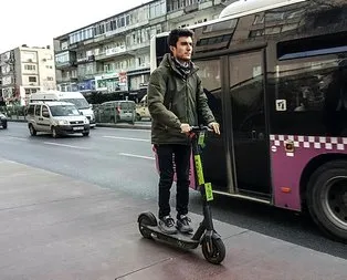 Elektrikli scooterlar için düzenleme yolda