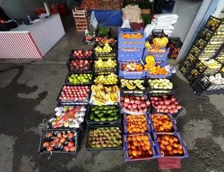 Meyve ve sebze fiyatları geriledi