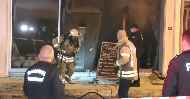 Maltepe'de yürek yakan olay: Mağazada kalan engelli vatandaş çıkan yangından hayatını kaybetti