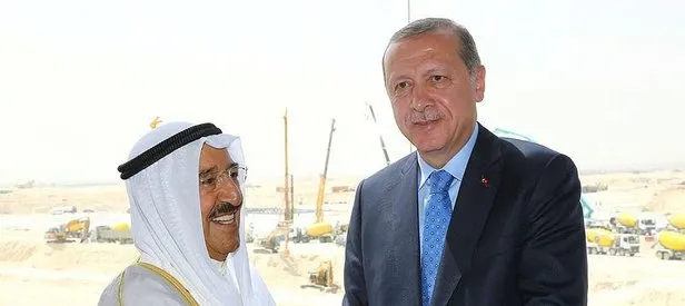 Başkan Erdoğan Kuveyt Emiri ile görüştü