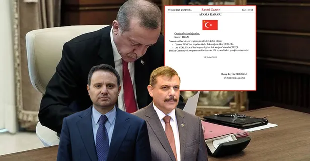 Kabinede bayrak değişimi | Adalet Bakanlığı'na Akın Gürlek İçişleri Bakanlığı'na Mustafa Çiftçi atandı | 'Dahiliye'de