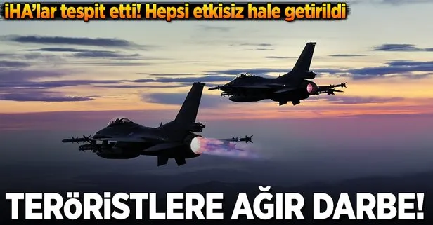 PKK’nın terör kamplarına operasyon