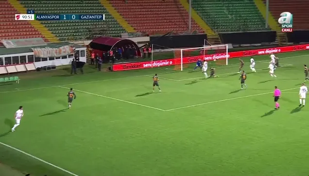 Alanyaspor 2-1 Gaziantep FK MAÇ ÖZETİ