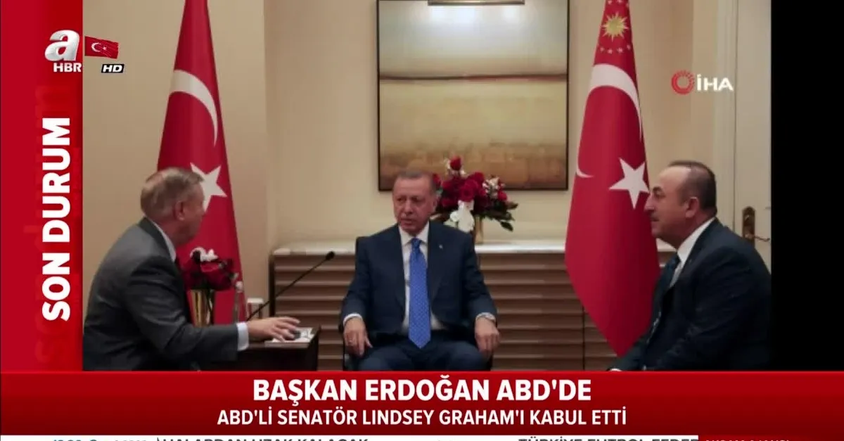 Başkan Erdoğan ABD Senatörü Graham'ı kabul etti