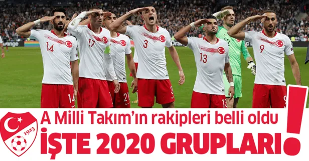 EURO 2020’de Türkiye’nin rakipleri hangi takımlar oldu? İşte A Milli Takım’ın EURO 2020’deki rakipleri