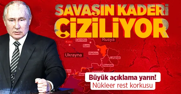 Ukrayna'da tartışmalı referandum! 4 bölge yarın resmen Rusya'nın toprağı olacak: Gözler Putin'in konuşmasında