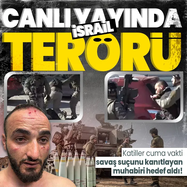 Soykırımın gölgesinde 10. Cuma namazı! İşgalci İsrail polisi katillerin fosfor bombası kullandığını deşifre eden muhabire saldırdı