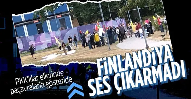 Finlandiya ’Türkiye ile fikir birliğine vardık’ dedi! PKK yandaşları gösteri yaptı