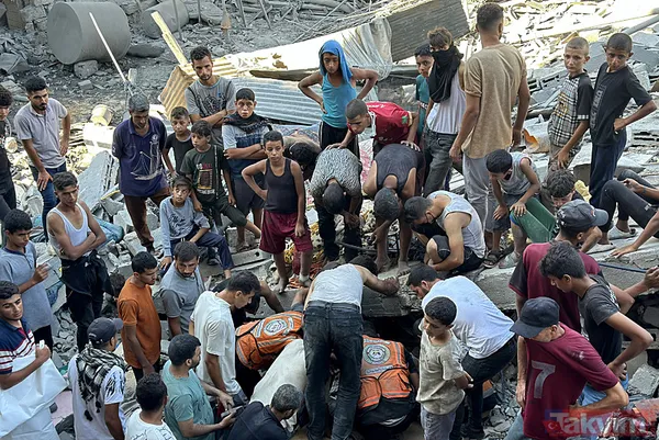 ABD'den İsrail'in soykırımına yeni destek: Gazze'de insanlık dramı! Bu görüntüler film sahnesi değil! - 35