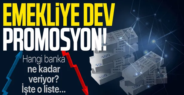 Akbank, Denizbank, Halkbank, Ziraat Bankası... Hangi banka ne kadar promosyon veriyor: Emekliye yüksek promosyon rehberi