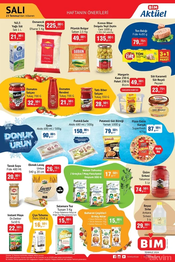 5 LİTRE çamaşır deterjanı 97 TL'ye düştü! 8'li bambu kağıt havlu 78 TL, 1 KG schinitzel 89.50 TL, Iphone 12 28.999 TL - BİM 16-19 Temmuz SALI İNDİRİMİ - 2